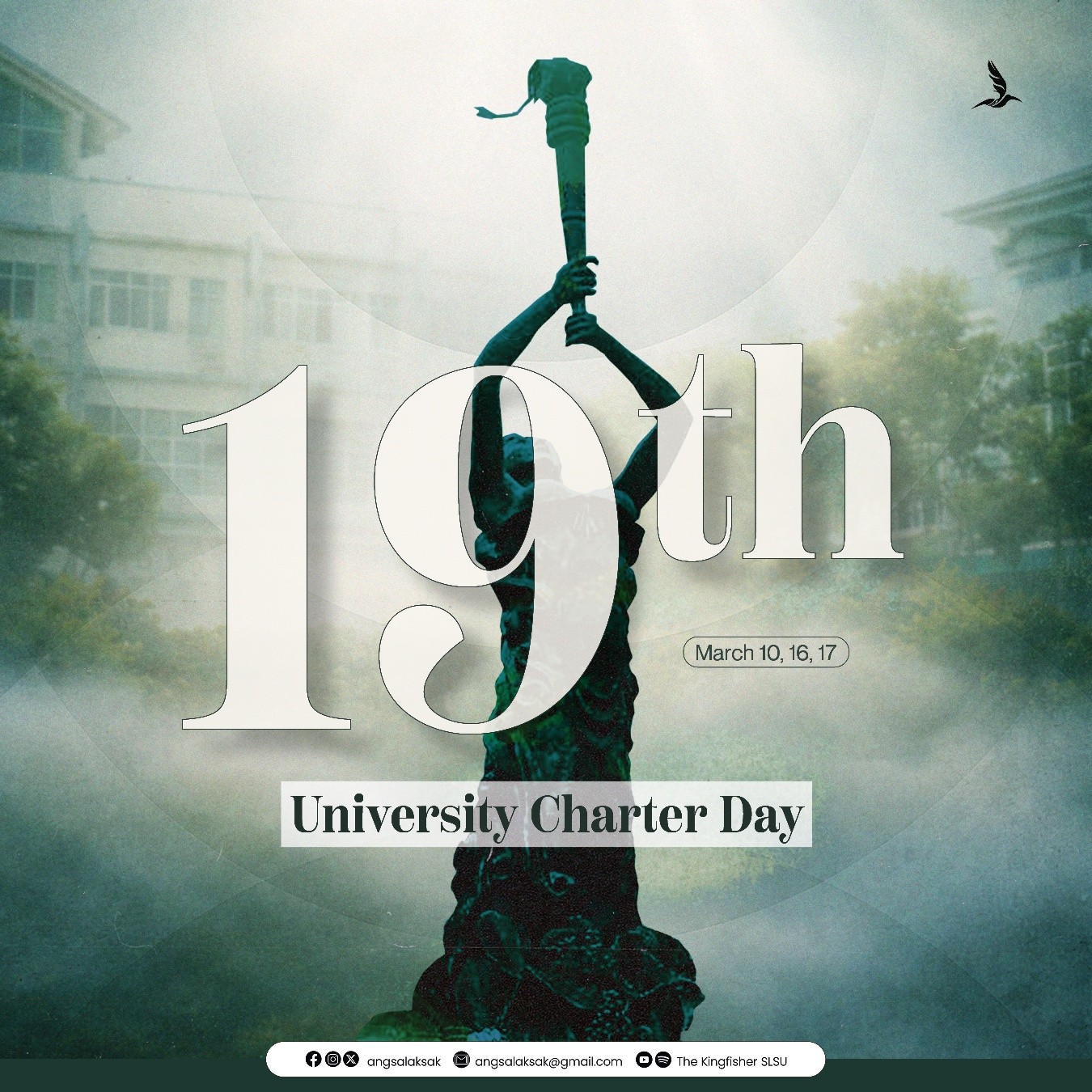 Nineteen years of milestones reflect the continuing development of the university and its community